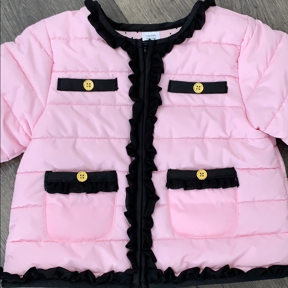 🖤NWOT Pink & Black Set - Coat, Top & Leggings - Picture 3 of 5